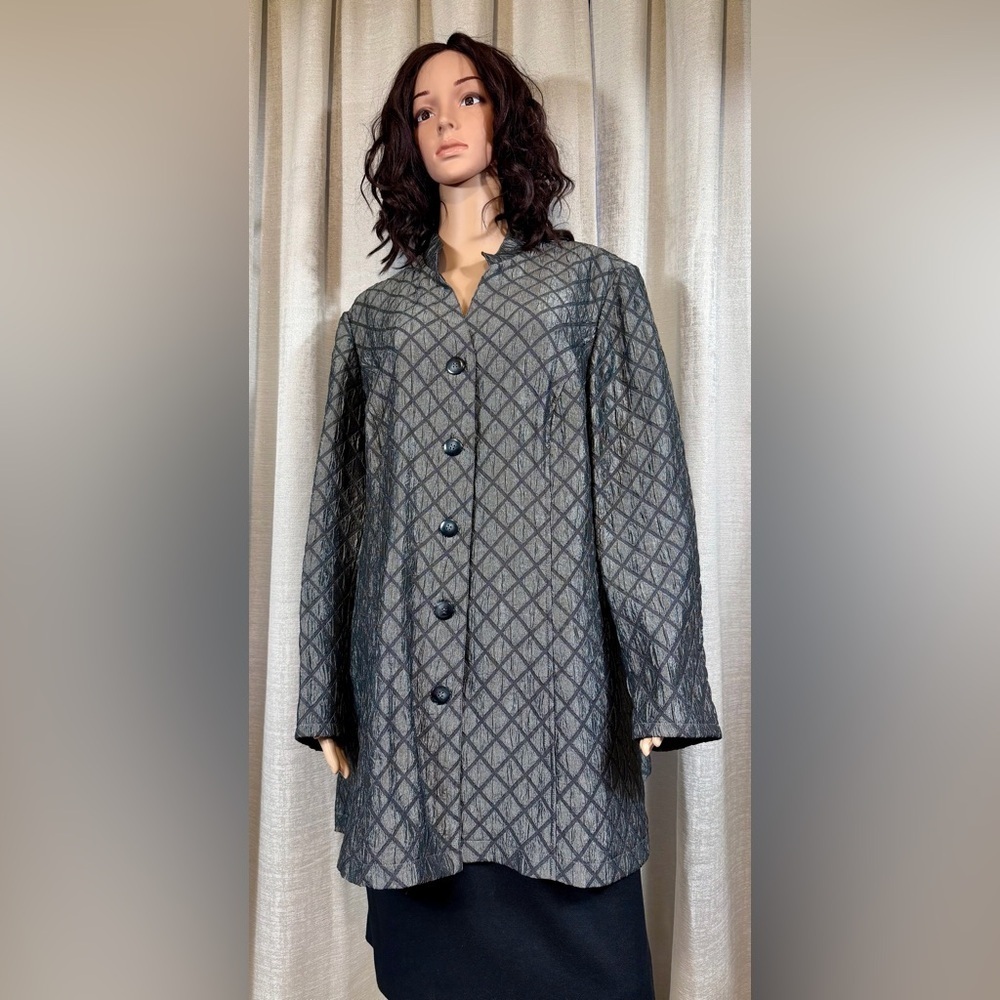 Coldwater Creek Textured Button-Front Jacket – Size 2X - Picture 2 of 7